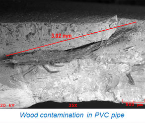 Contaminant in PVC