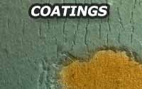 analysis of coating composition, thickness, or conatmination